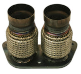 Stainless Steel Flex Tube - Pipe Connector For BMW E81 E87 E88 E90 E91 E92 E93 w/ N43 ENGINE