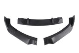 Front Bumper Spoiler Lip Valance Matte Black For BMW 3 SERIES LCI Pre-Facelift E90 E91 2005-2008