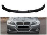 Front Bumper Spoiler Lip Valance Gloss Black For BMW 3 SERIES LCI Pre-Facelift E90 E91 2005-2008