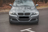 Front Bumper Spoiler Lip Valance Gloss Black For BMW 3 SERIES LCI Pre-Facelift E90 E91 2005-2008