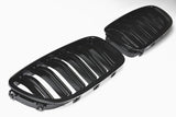 BMW F10 F11 M5 Gloss Black Grills 11-15