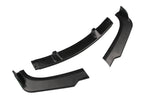 Front Bumper Spoiler Lip Valance Matte Black For BMW LCI Facelift E90 E91 2008-2012