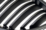 BMW E60 E61 M5 Matte Black Grills 04-10