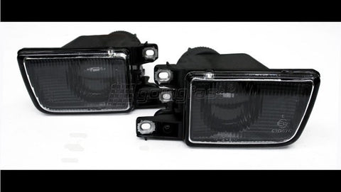 Black Euro Projector Fog Lights