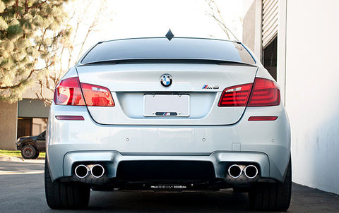 BMW F10 Sedan ABS Plastic Trunk Spoiler Lip (Performance)