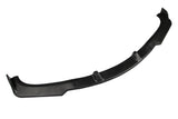 Front Bumper Spoiler Lip Valance Matte Black For BMW LCI Facelift E90 E91 2008-2012