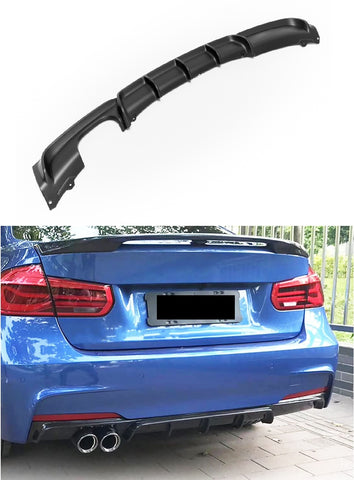 Rear Bumper Spoiler Lip Valance Diffuser For BMW 3 Series F30 F31 M Sport Tech 2012-18