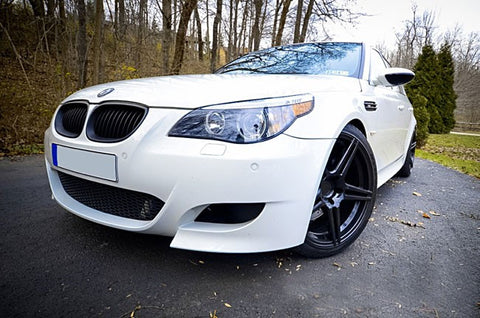 BMW E60 E61 Matte Black Grills 04-10