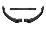 Front Bumper Lower Spoiler Lip Splitter Matte Black For Audi A5 S5 8T/8F B8 Facelift Models from 2012-2016
