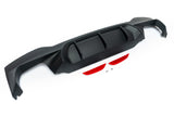 Lower Rear Bumper Spoiler Lip Valance Diffuser For BMW 5 Series G30 G31 M Sport 17-22