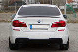 BMW F10 Sedan ABS Plastic Trunk Spoiler Lip (Performance)