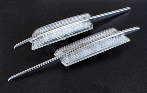 BMW M Style Clear LED Fender Turn Signals