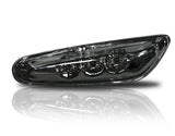 BMW Black Clear LED Fender Turn Signals