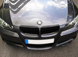 BMW E90 E91 Pre-LCI 4D Matte Black Grills 05-08