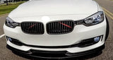 Red Front Grille V Bar Brace Decoration Cover Trims Stripes For BMW 1 2 3 4 5 7 8