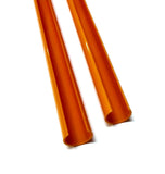 Orange Front Grille V Bar Brace Decoration Cover Trims Stripes For BMW 1 2 3 4 5 7 8