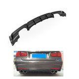 Rear Bumper Spoiler Lip Valance Diffuser For BMW 3 Series F30 M Sport Tech 2012-18