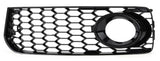 Open Honeycomb Front Bumper Grills 08-12 For Audi A5 S5 B8 RS S-LINE BUMPERS ONLY