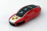 Porsche Remote Key Cover Red