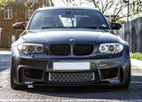 BMW E82 E88 Matte Black Grills 08-14