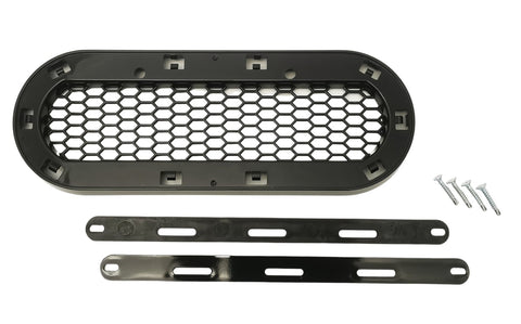 Badge Logo Emblem Holder Gloss Black For Audi A1 A3 A4 A5 A6 C6