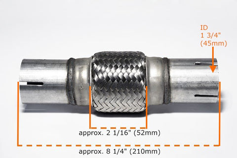 Universal Heavy Duty Stainless Steel Exhaust Flex Pipe