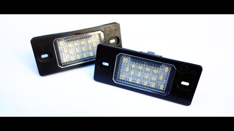 VW LED License Plate Lights
