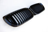 BMW E46 LCI 4D Carbon Black Grills 02-05