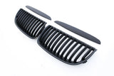 BMW E90 E91 Pre-LCI 4D Matte Black Grills 05-08