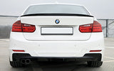 BMW F30 / F80 Sedan ABS Plastic Trunk Spoiler Lip
