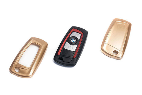 BMW Remote Key Cover Gold Paint