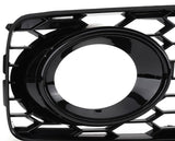 Open Honeycomb Front Bumper Grills 08-12 For Audi A5 S5 B8 RS S-LINE BUMPERS ONLY