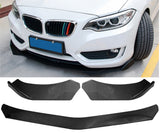 Universal Front Bumper Lip Chin Spoiler Carbon Look For Audi BMW Honda Mazda VW Ford Mercedes Benz Lexus Nissan Toyota Mitsubishi Subaru Opel