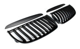 BMW E90 E91 Pre-LCI 4D Matte Black Grills 05-08