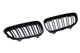 BMW F22 F23 F87 M2 Gloss Black Grills 14-Up