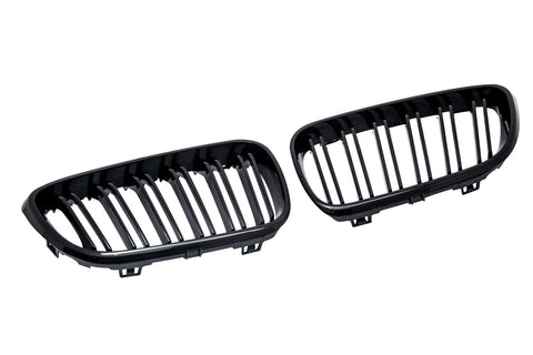 BMW F22 F23 F87 M2 Gloss Black Grills 14-Up