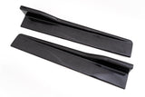 Universal Carbon Design Look Side Skirt Rocker Splitters Diffuser Winglet Wind 24" x 4"