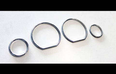 BMW E36 / Z3 Chrome Gauge Rings
