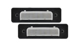 2Pcs Euro White LED Number License Plate Light Lamp For BMW E30 E12 E28 E24 E23 Z1 M1