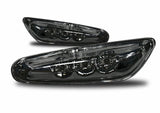 BMW Black Clear LED Fender Turn Signals