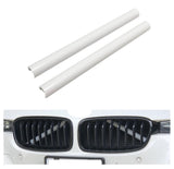 White Front Grille V Bar Brace Decoration Cover Trims Stripes For BMW 1 2 3 4 5 7 8