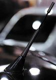 Universal Short Antenna Black Aluminum 6.77" / 172mm