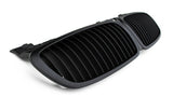 BMW E65 E66 Matte Black LCI Grills 05-08