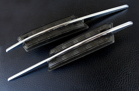 BMW E46 Pre-LCI M Style LED Black Turn Signals