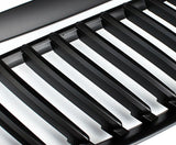 BMW E90 E91 Pre-LCI 4D Matte Black Grills 05-08