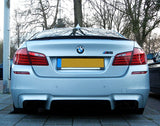 BMW F10 Sedan ABS Plastic Trunk Spoiler Lip (Performance)