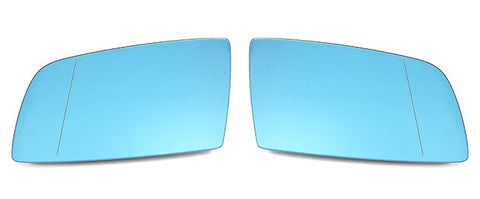 BMW Euro Mirror Glasses Blue Heated Aspheric / Convex