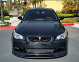 Gloss Black Dual Slat Grills 04-10 For BMW E60 E61 M5