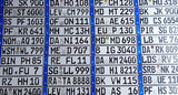 ORIGINAL German License Plate USED + NEW Holder / Frame