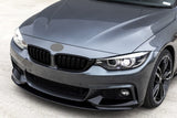 Front Spoiler Lip Valance Splitter Matte Black For BMW 4-Series F32 F33 F36 (2014-2020)